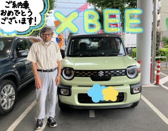 クロスビーご納車おめでとうございます！
